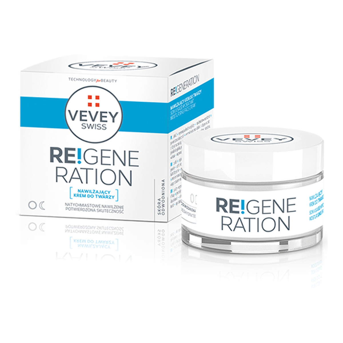 Vevey Swiss Regeneration Krem Do Twarzy Nawilżający 50ml