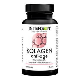Kolagen + hialuron + witamina c anti-age suplement diety 90 tabletek