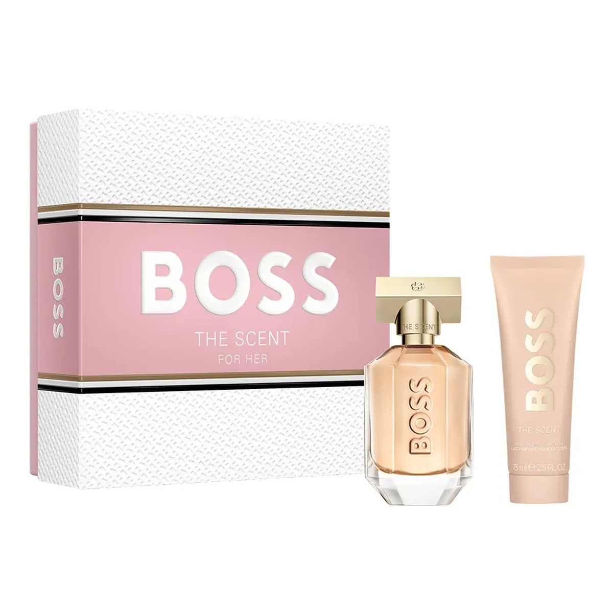 Hugo Boss The Scent For Her Zestaw woda perfumowana spray 50ml + balsam do ciała 75ml