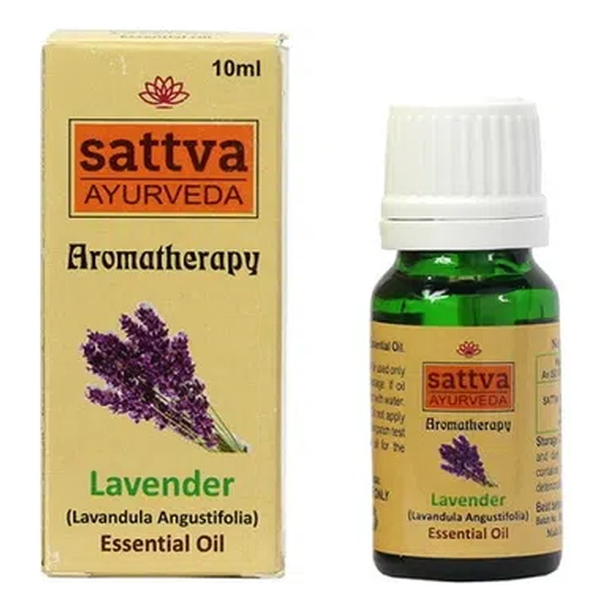 Sattva Aromatherapy Essential Oil Aromatherapy Olejek eteryczny lawendowy 10ml