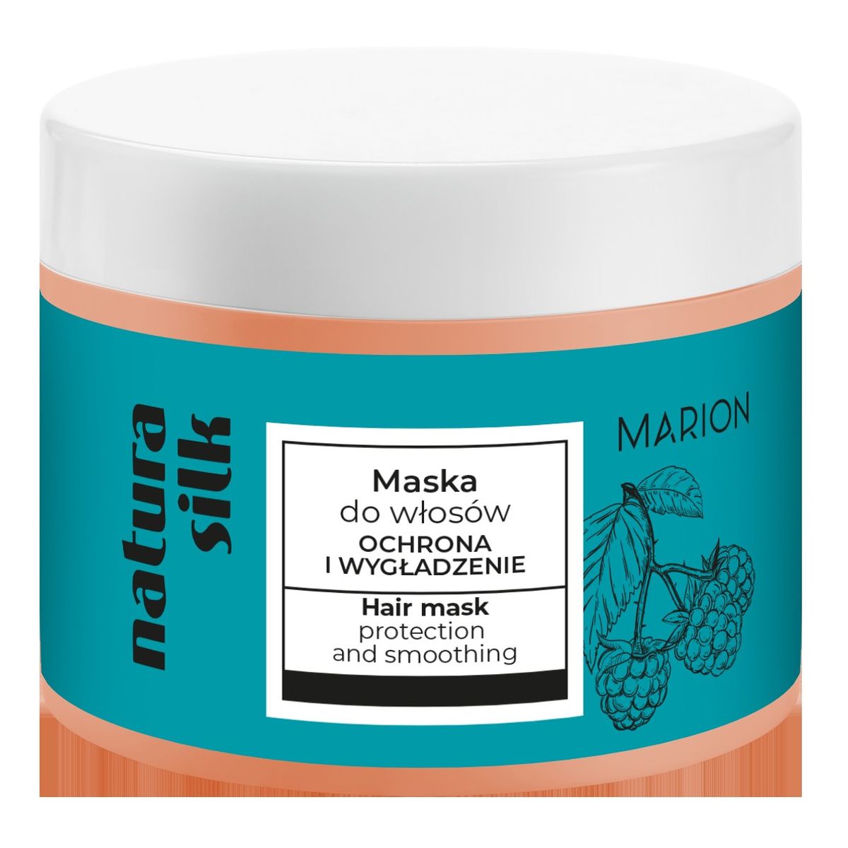 Marion Natura silk maska do włosów ochroni i wygładzenie 300 ml