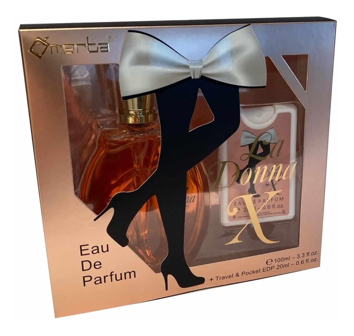 Zestaw woda perfumowana spray 100ml + woda perfumowana spray 20ml