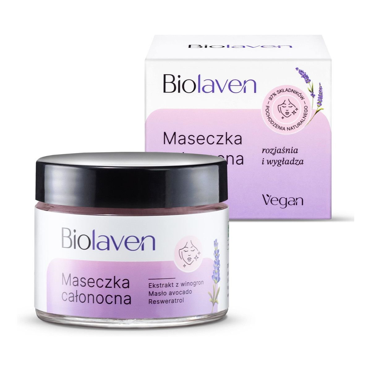 Biolaven Maseczka całonocna do twarzy 45ml