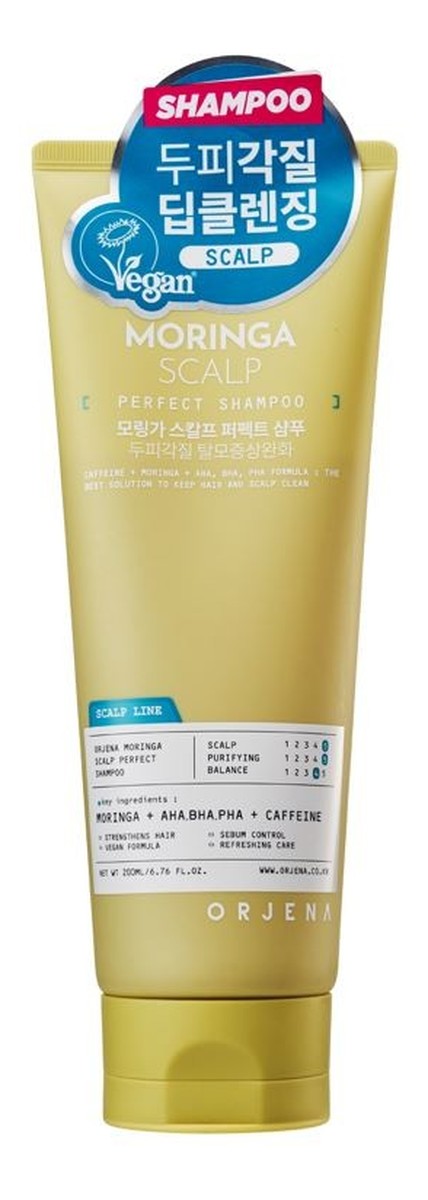 Perfect szampon do włosów odżywczy moringa scalp