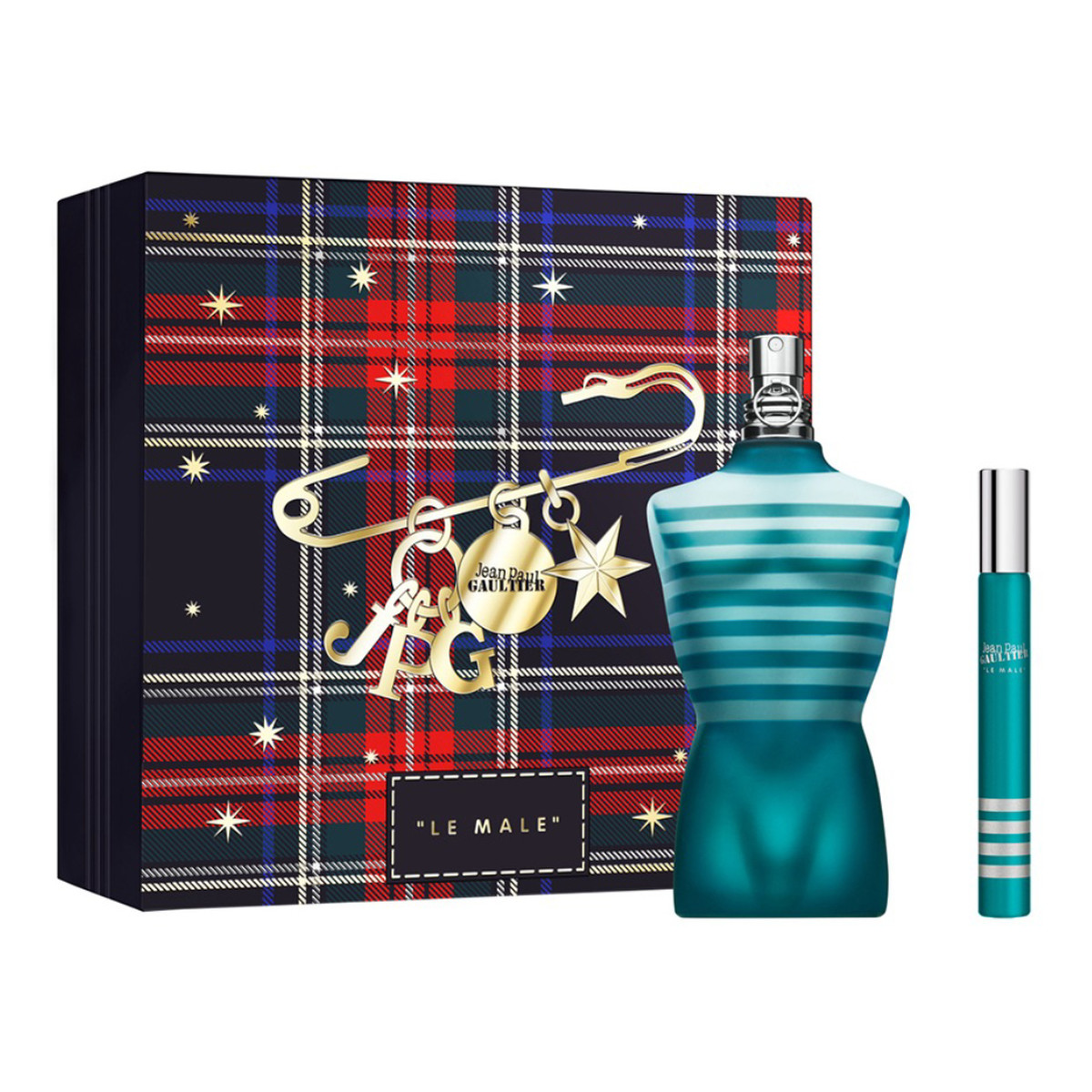 Jean Paul Gaultier Le Male zestaw woda toaletowa spray 200ml + woda toaletowa spray 10ml