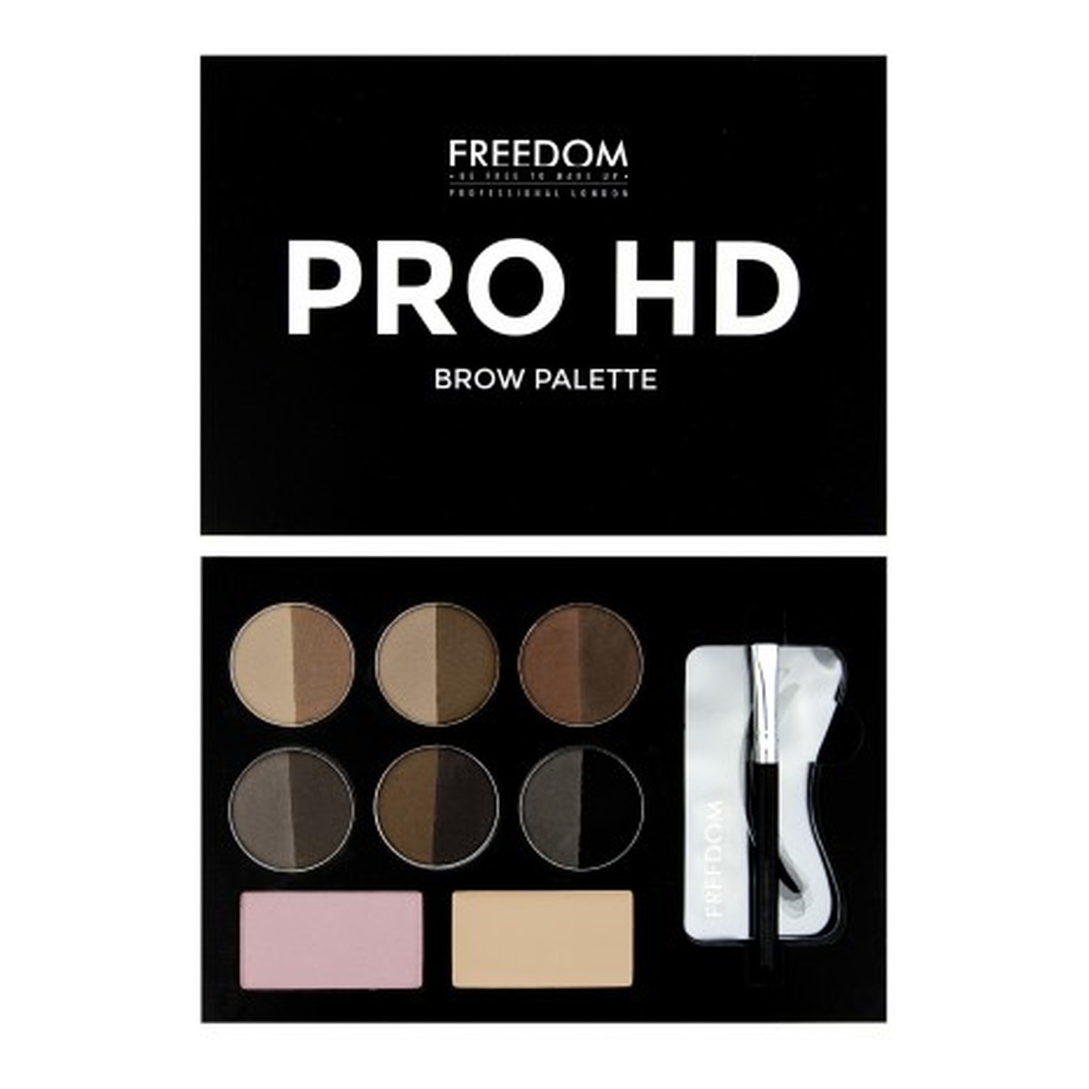 Freedom PRO HD Brow Brow Palette Zestaw Do Brwi