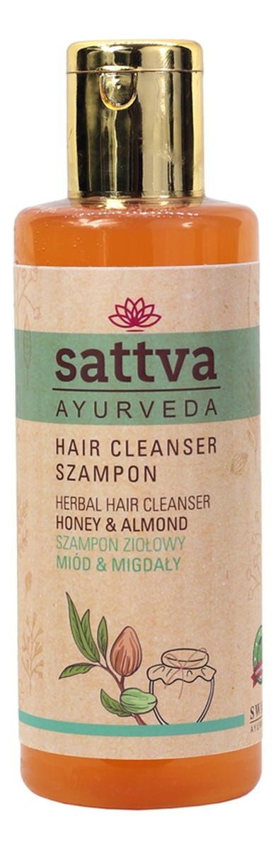 Hair Cleanser Szampon ziołowy Honey & Almond