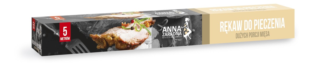 Rękaw do pieczenia dużych porcji mięsa - pudełko 5m