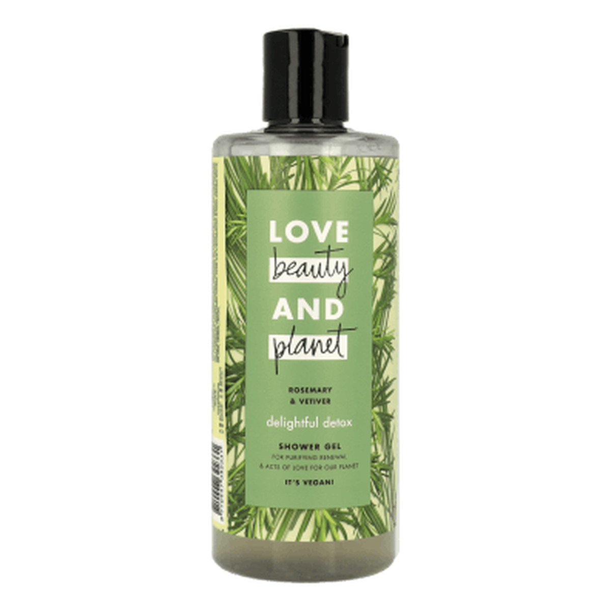 Love Beauty and Planet Rosemary & Vetiver Delightful Detox Shower Gel oczyszczający żel pod prysznic 400ml