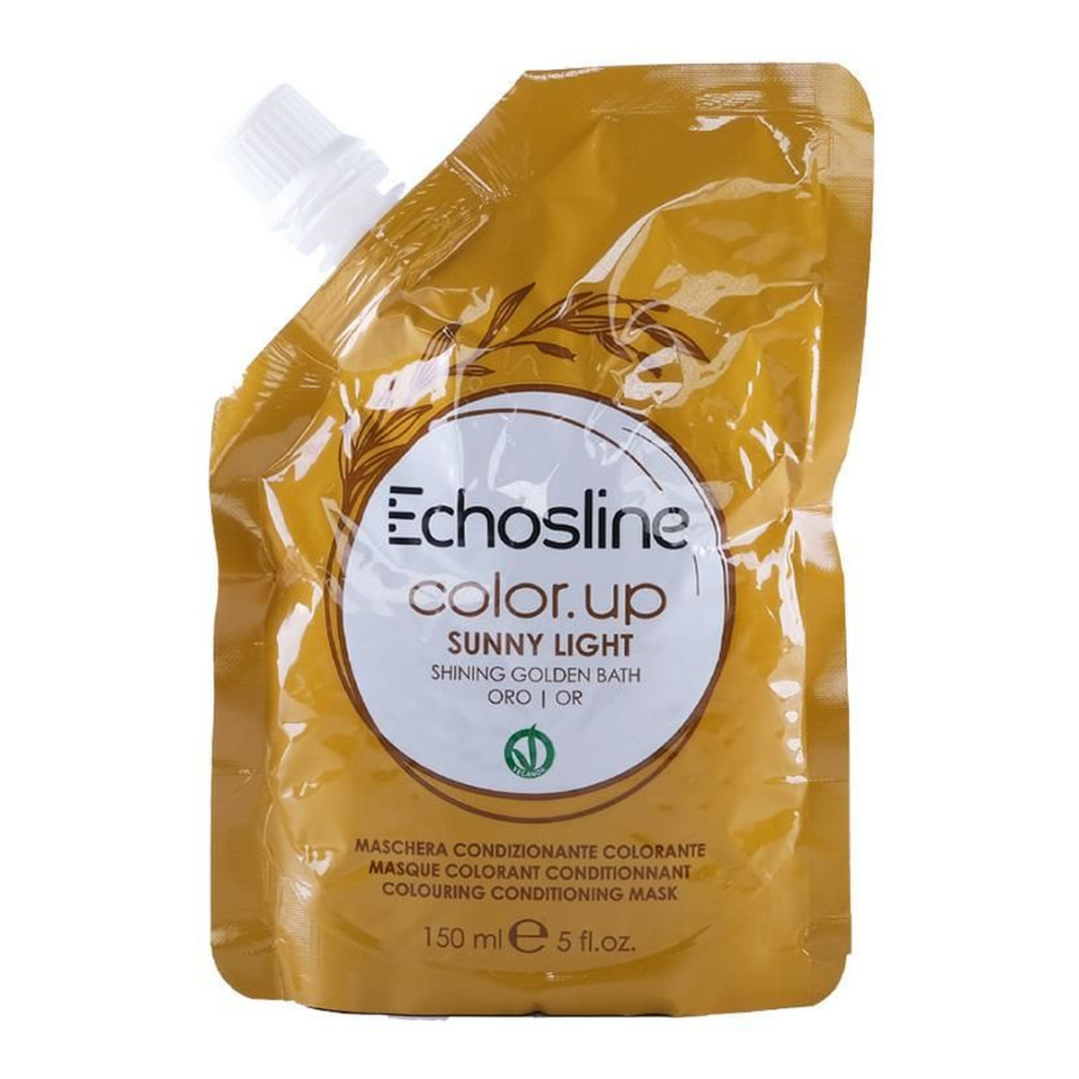 Echosline Color.up colouring conditioning mask maska koloryzująca do włosów sunny light 150ml