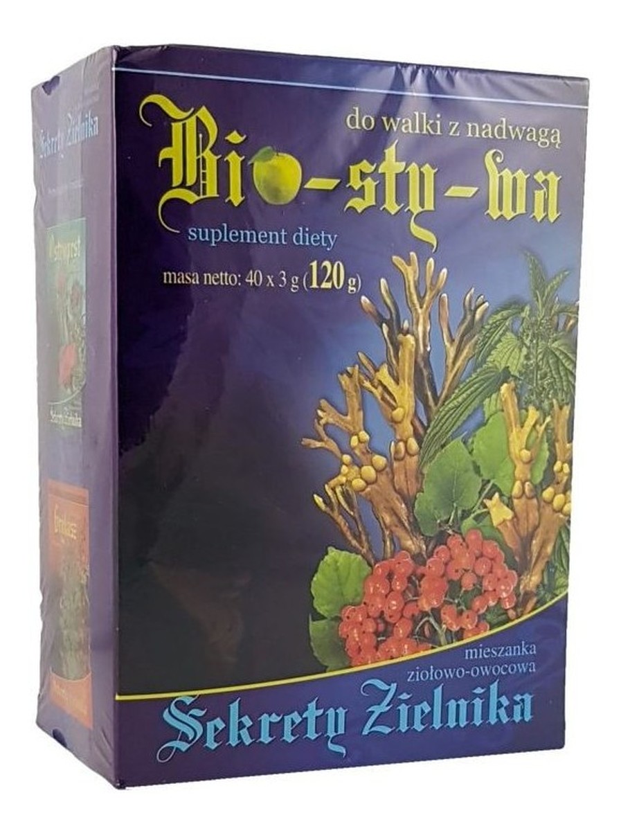 Bio-sty-wa biologiczny stymulator wagi 40 saszetek