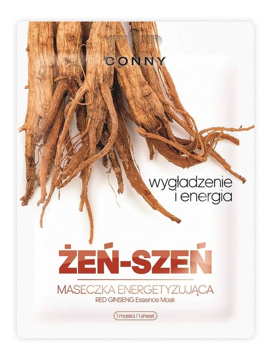 Red Ginseng Essence Mask energetyzująca maseczka w płachcie Żeń-Szeń