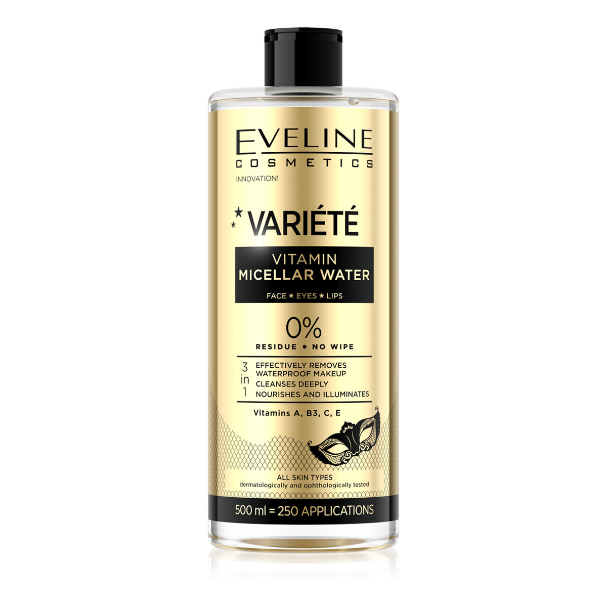 Eveline Variete Witaminowy Płyn Micelarny dla każdego Rodzaju Skóry 500ml