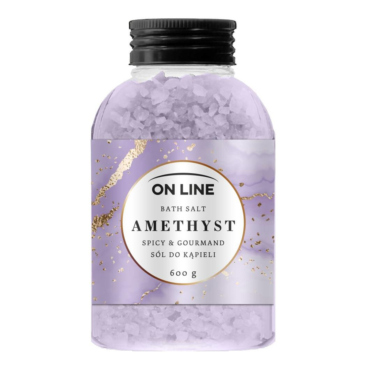 On Line Sól do kąpieli AMETHYST 600g