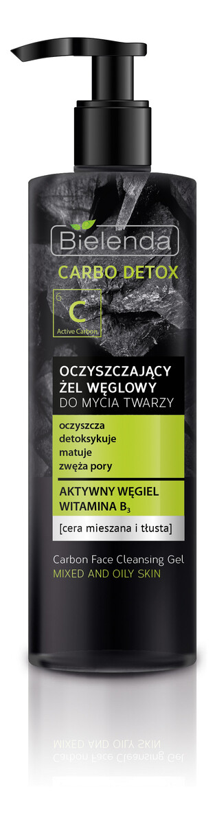 Oczyszczający Żel Węglowy Do Mycia Twarzy