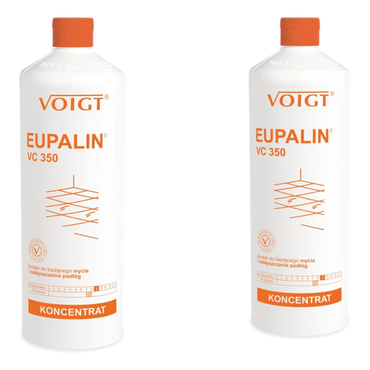 Voigt Eupalin Środek Do Bieżącego Mycia I Nabłyszczania Podłóg VC350 2x1L