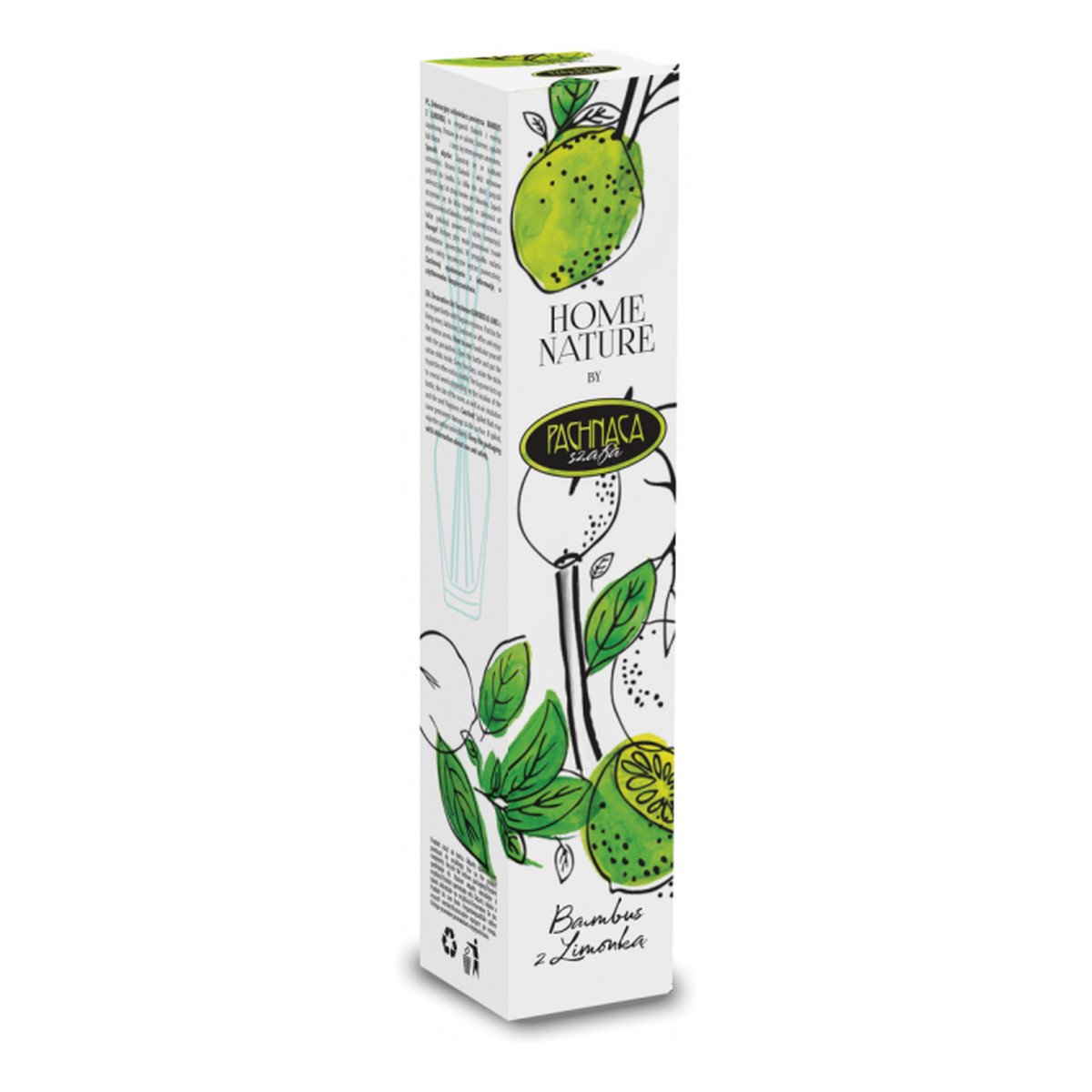Pachnąca Szafa Home Nature Dekoracyjny odświeżacz powietrza Bambus z Limonką 25ml
