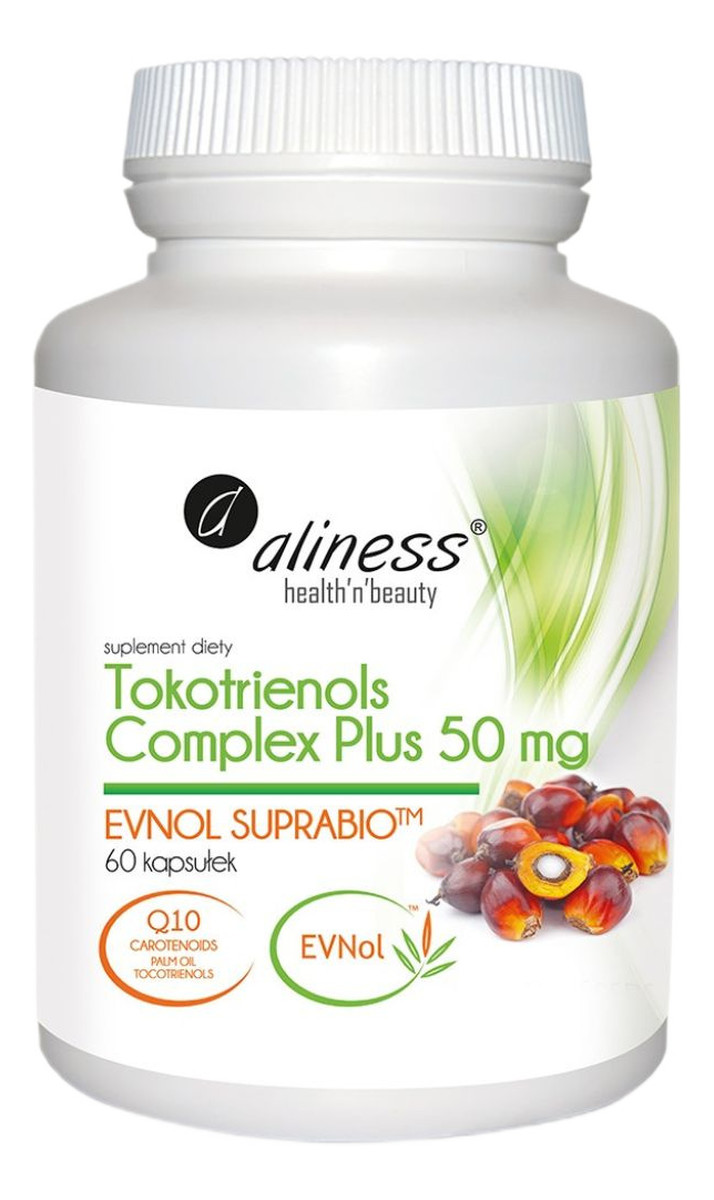 Tokotrienols complex plus 50mg suplement diety 60 kapsułek