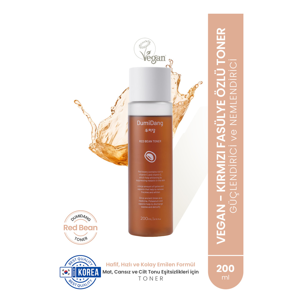 Dumidang Red Bean Essence Tonik do twarzy 200ml