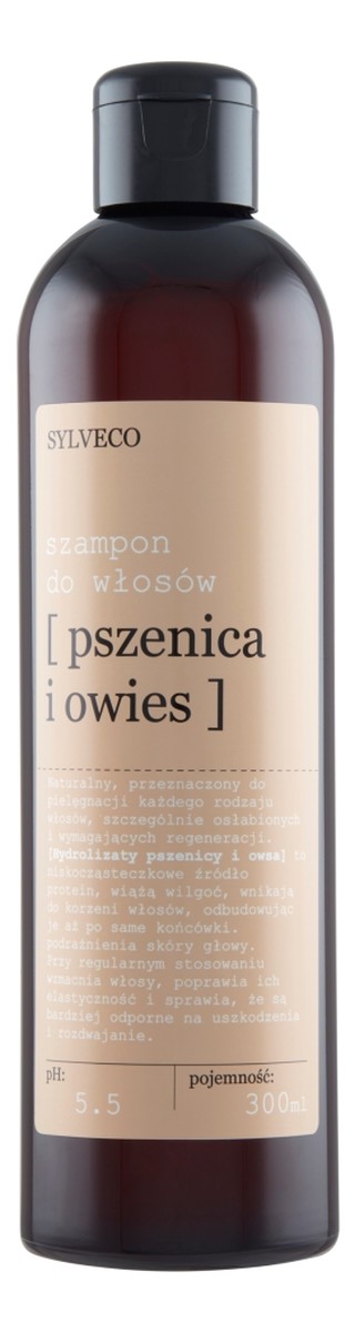 Szampon do włosów pszenica i owies