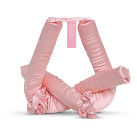 Satin coolcurl innowacyjna lokówka do kręcenia włosów bez użycia ciepła + frotki 2szt pink
