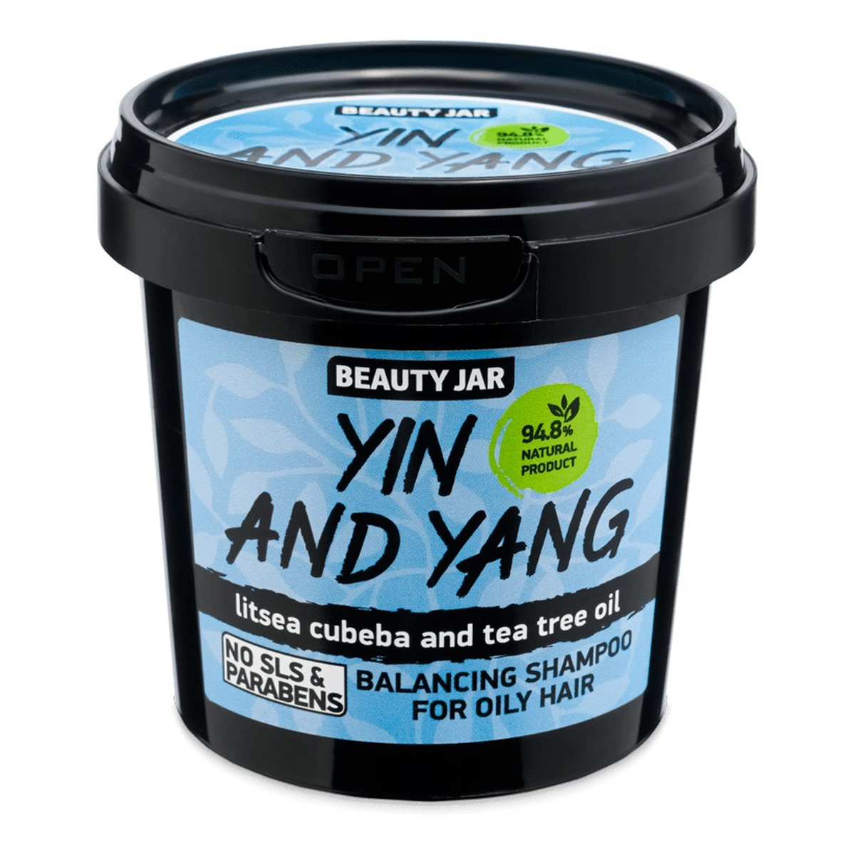 Beauty Jar Yin And Yang Szampon przywracający równowagę do włosów przetłuszczających się 150g