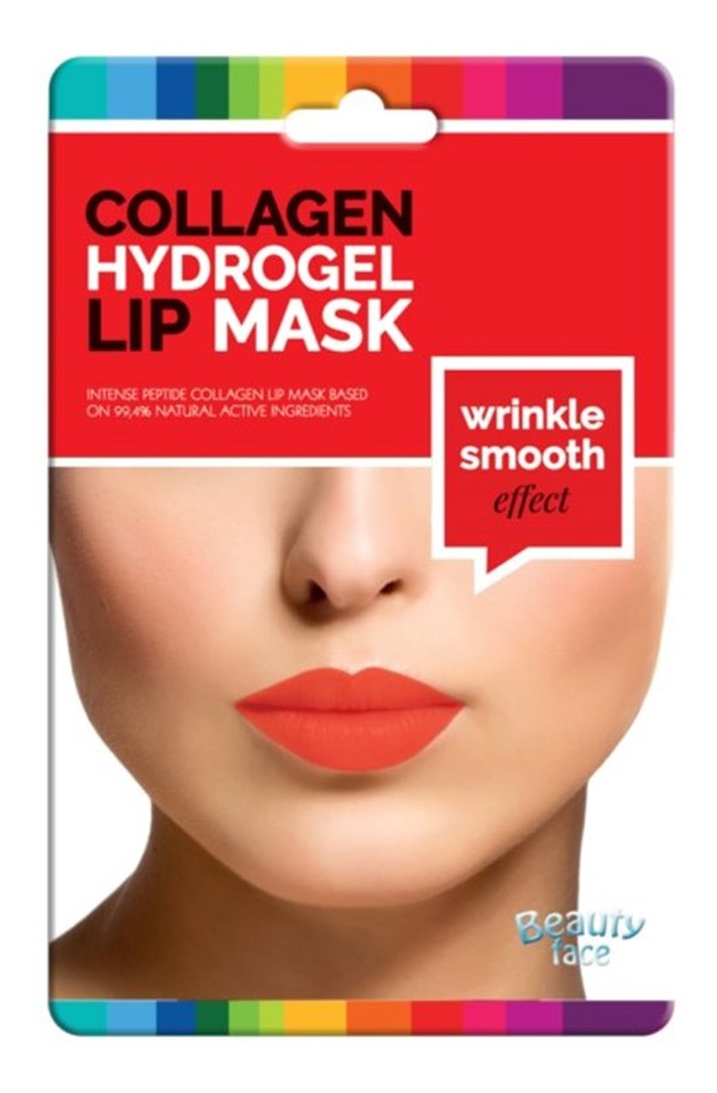 Hydrogel Lip Mask optycznie powiększająca maska kolagenowa na usta w płacie hydrożelowym