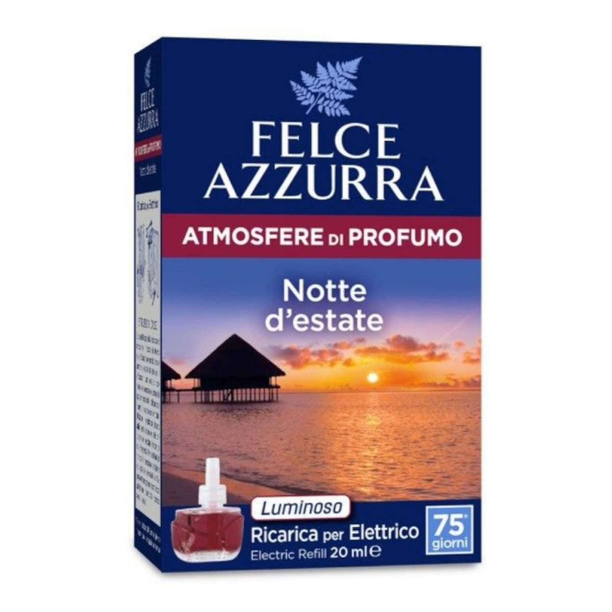 Felce Azzurra Summer Night Elektryczny odświeżacz powietrza zapas 20ml