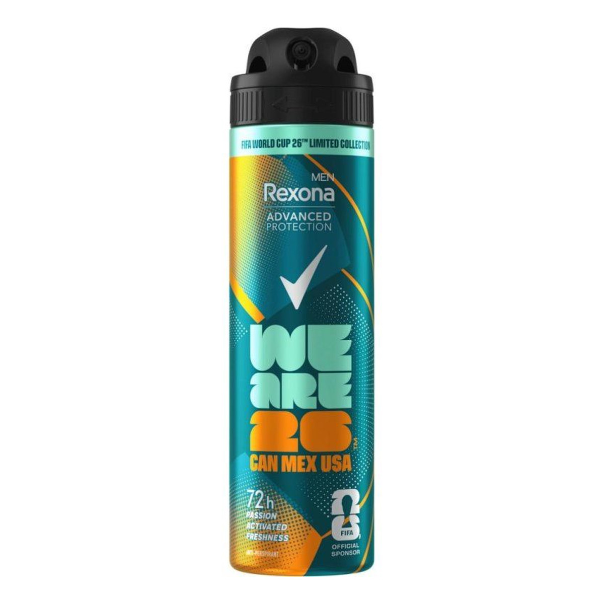 Rexona Advenced Fifa Antyperspirannt dla mężczyzn w sprayu 150ml