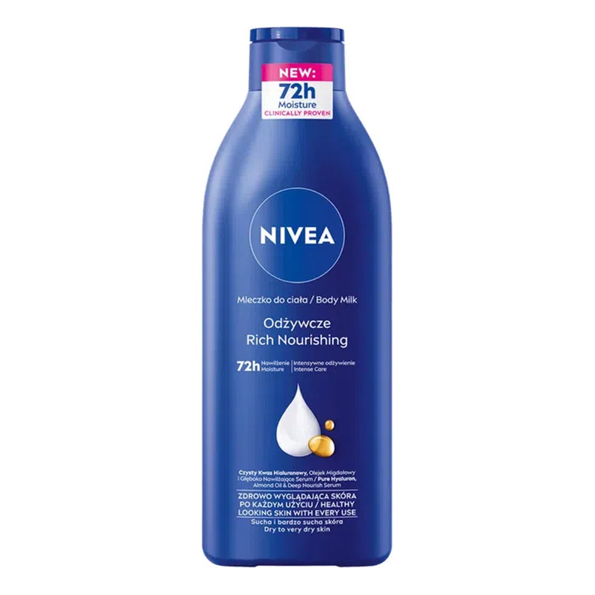 Nivea Odżywcze Mleczko Do Ciała 400ml