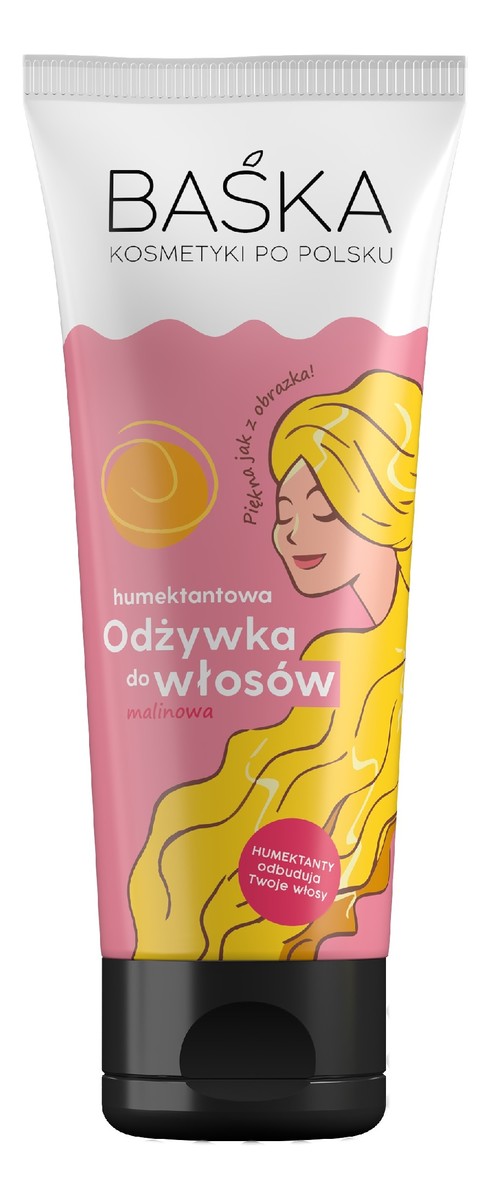 humektantowa odżywka do włosów-malinowa