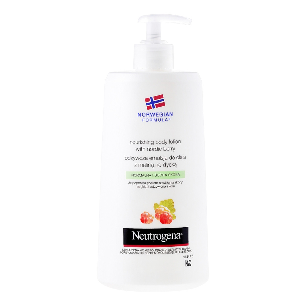Neutrogena Emulsja z maliną nordycką, 2+1 gratis 400ml