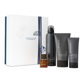 Woda perfumowana 15 ml + Żel-pianka pod prysznic 200 ml + Szampon 70 ml + Peeling do twarzy węglowy 125ml