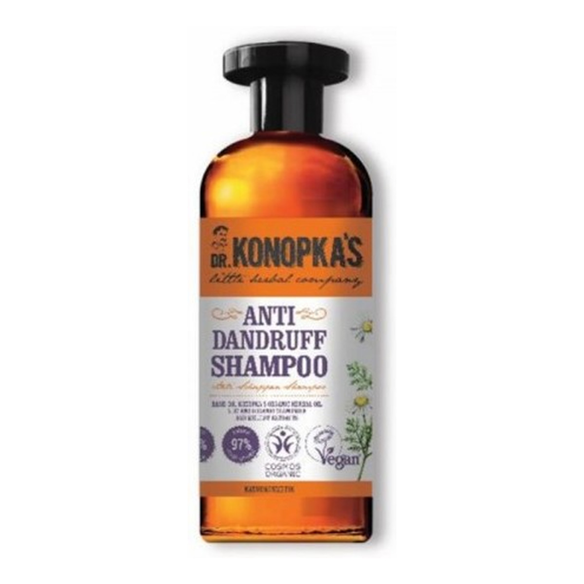 Dr. Konopka's Szampon Przeciwłupieżowy Do Włosów 500ml