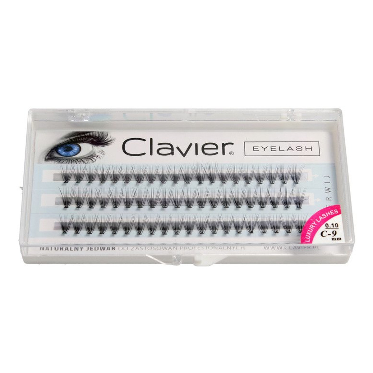 Clavier Eyelash kępki rzęs 9mm