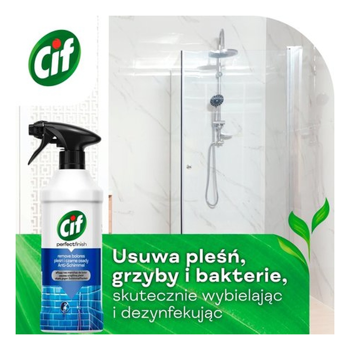 Spray do czyszczenia Pleśń i Czarne Osady