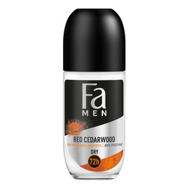 Men red cedarwood 72h antyperspirant w kulce o zapachu nut drzewnych czerwonego cedru