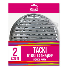 Tacki do grilla okrągłe -2szt