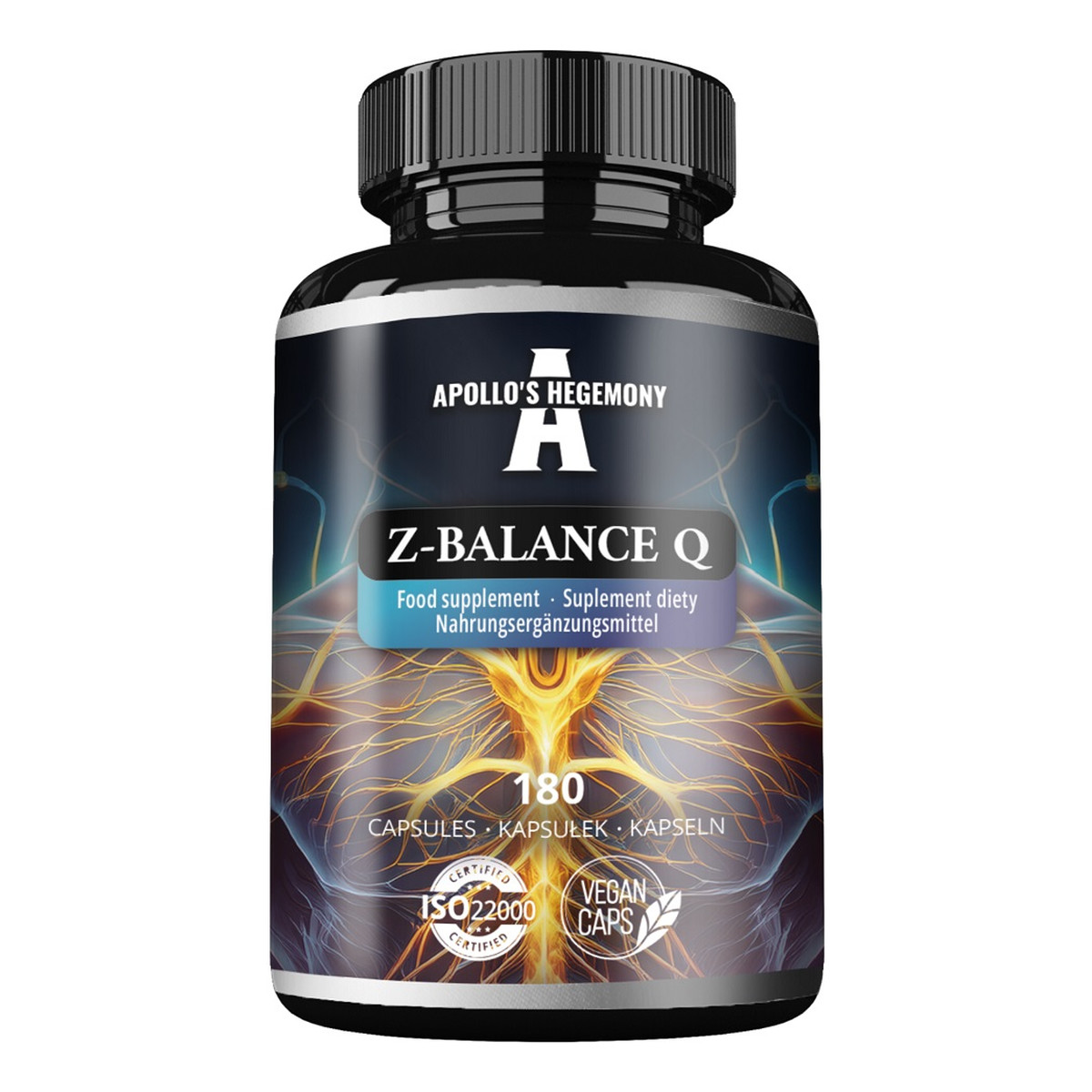 Apollo's Hegemony Z-Balance Q suplement diety 180 Kapsułek