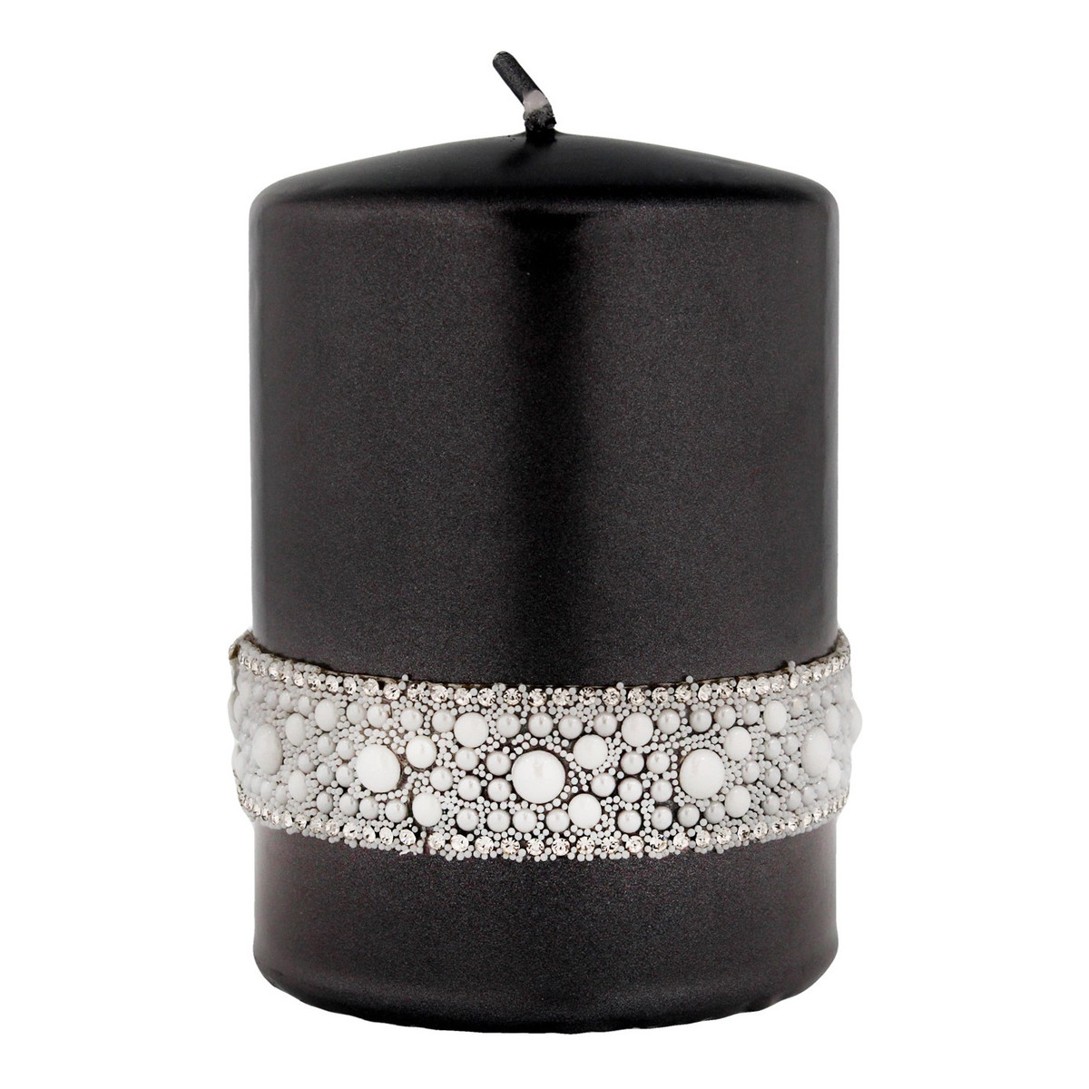 Artman Candles Świeca ozdobna Crystal Opal Pearl - walec mały