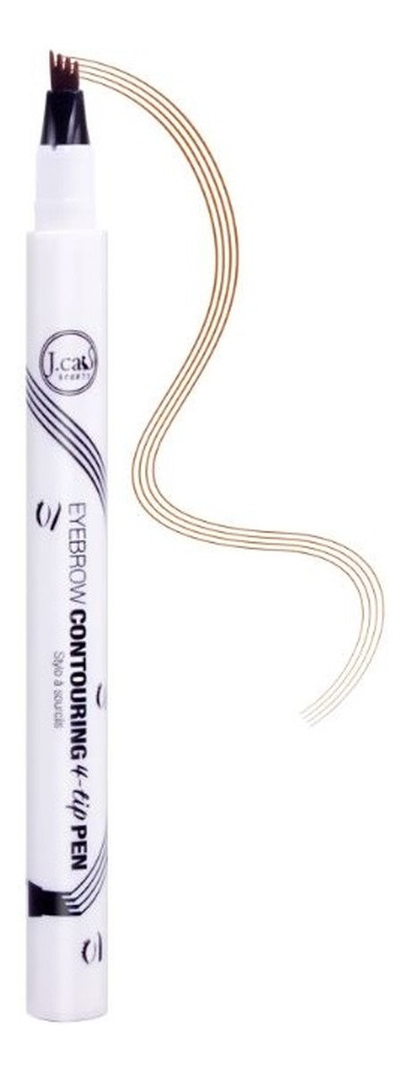 Eyebrow contouring 4-tip pen precyzyjny pisak do stylizacji brwi 101 taupe