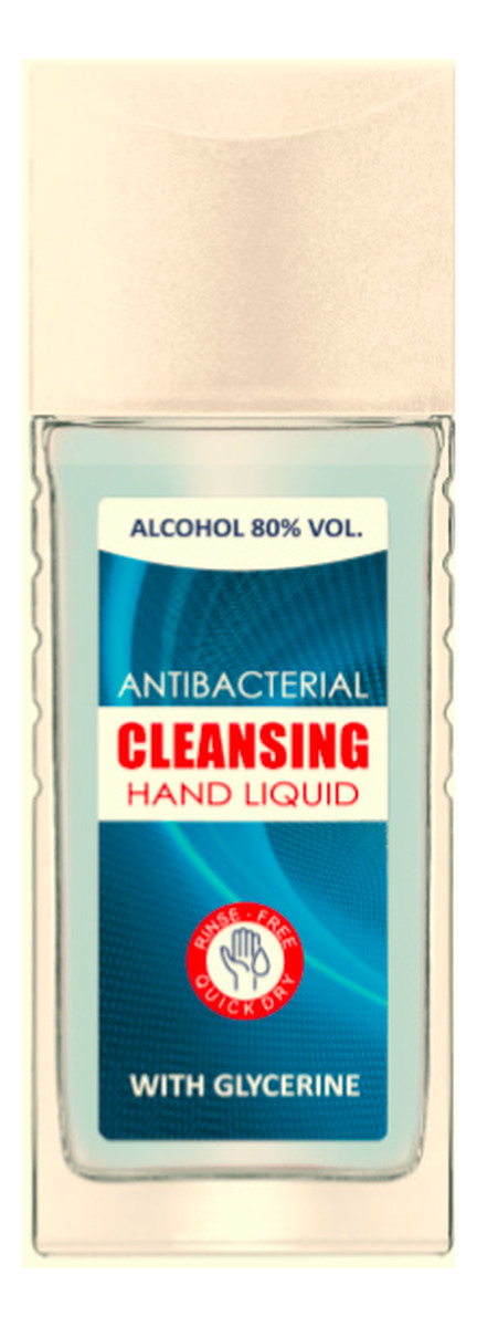 oczyszczający płyn antybakteryjny do rąk z gliceryną