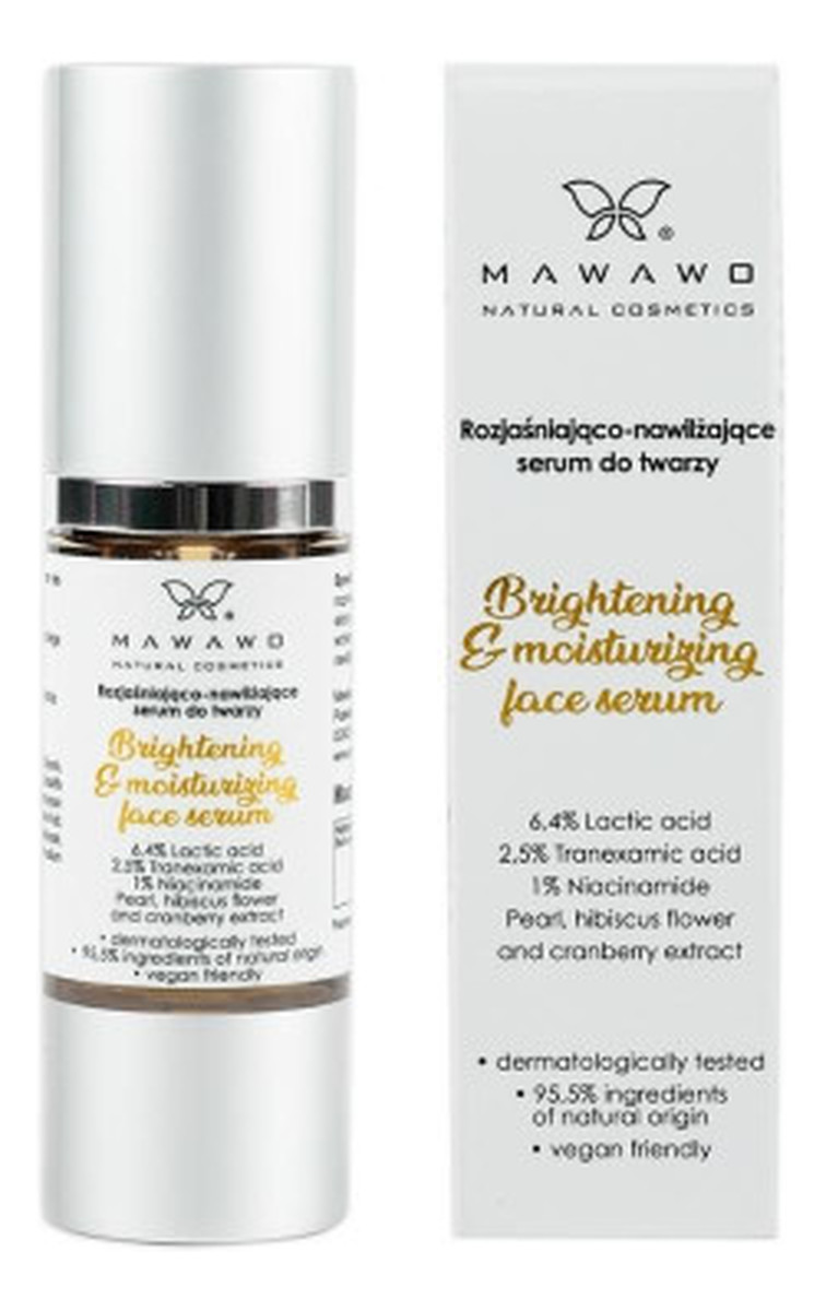 Rozjaśniająco-nawilżające serum do twarzy