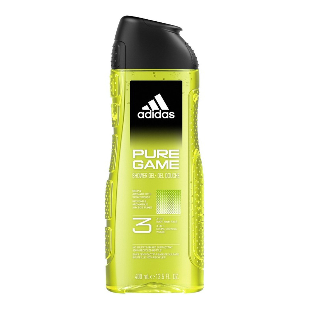 Adidas Pure Game Żel pod prysznic dla mężczyzn 3w1 400ml