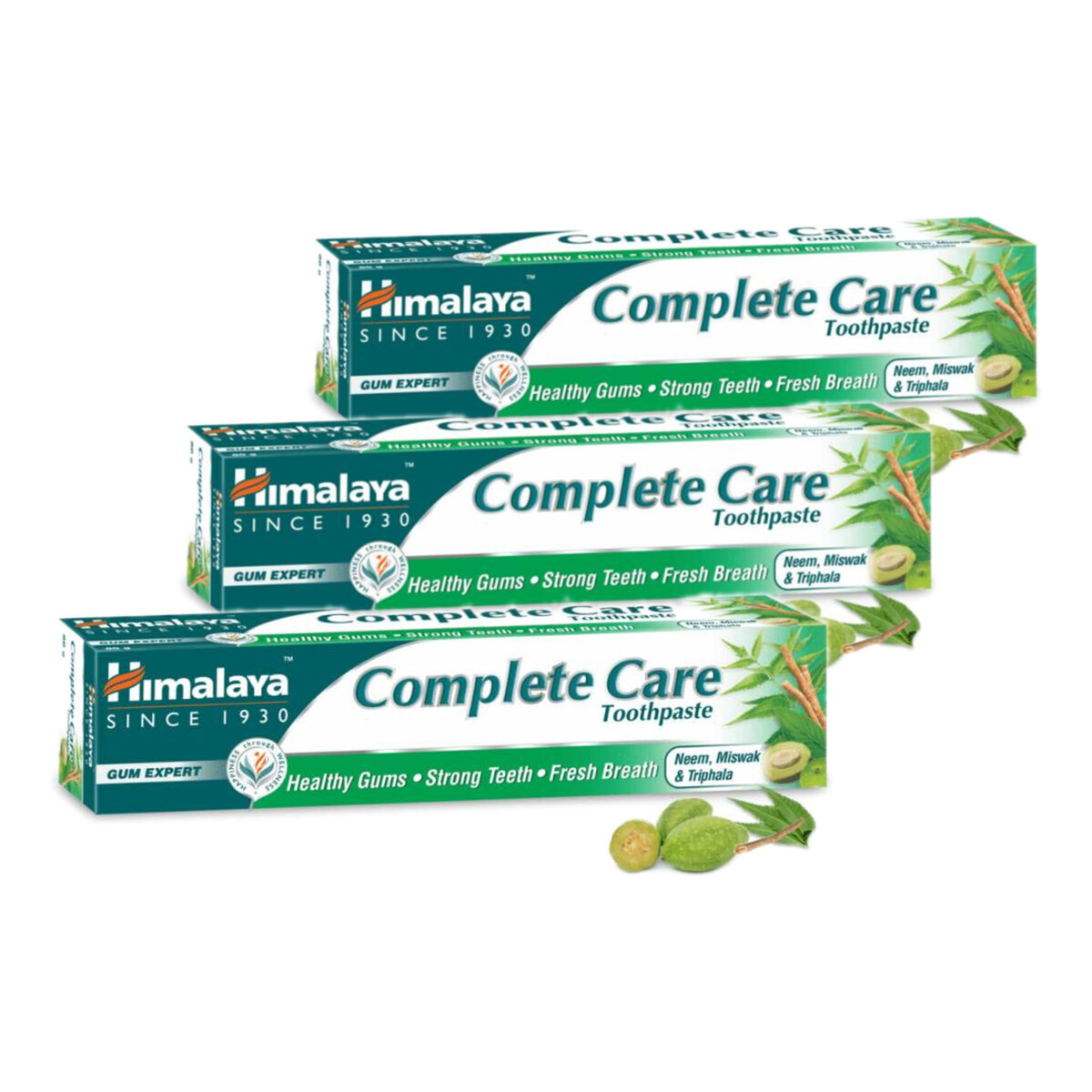 Himalaya Complete Care Pasta Do Zębów Zapewniająca Kompleksową Ochronę Jamy Ustnej 3x150ml