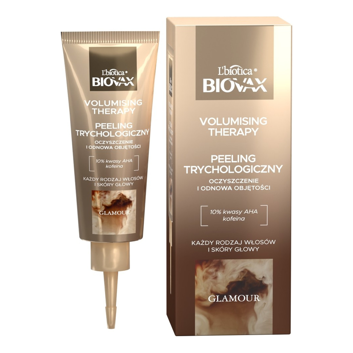 Lbiotica / Biovax glamour peeling trychologiczny volumising therapy-do każdego rodzaju włosów i skóry głowy 100ml