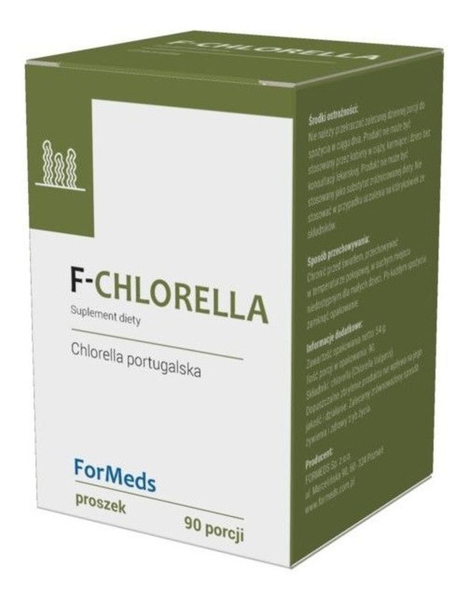 F-Chlorella suplement diety w proszku