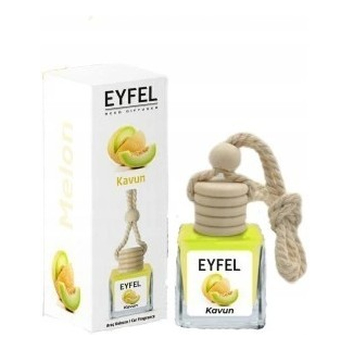 Eyfel Zawieszka zapachowa do samochodu Melon 10ml