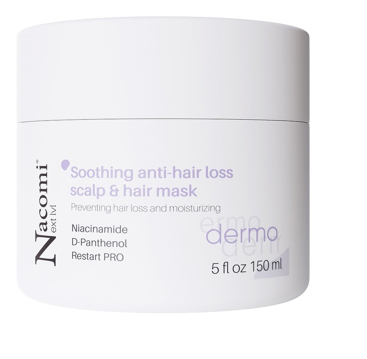 kojąca maska do skóry głowy i włosów zapobiegająca wypadaniu