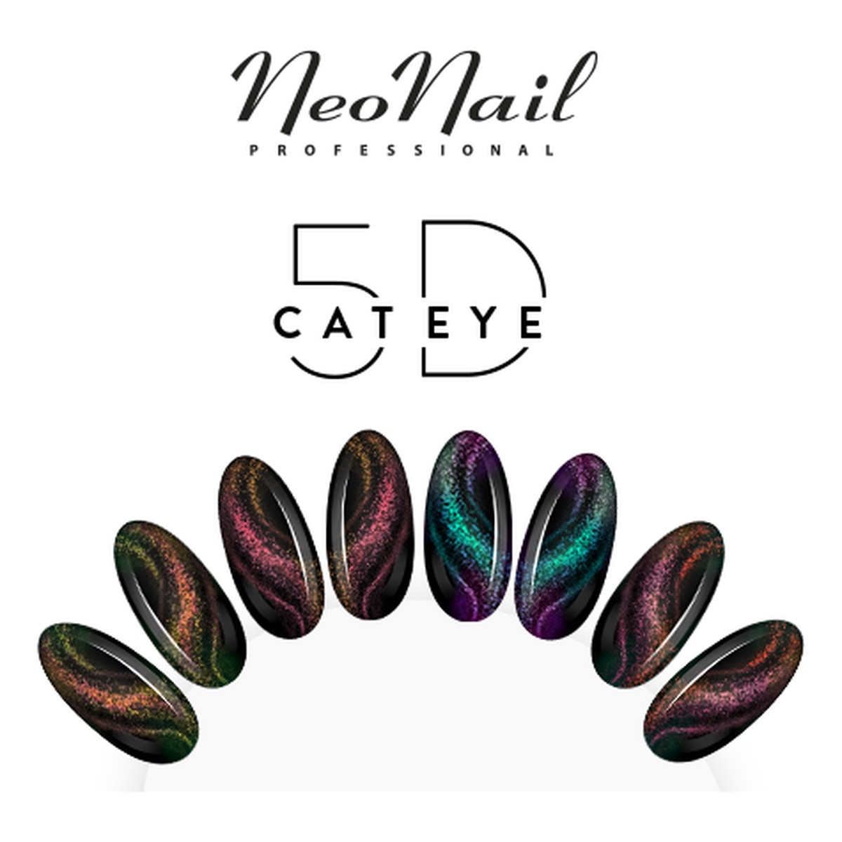NeoNail Cat Eye 5D Lakier Hybrydowy Magnetyczny 6ml